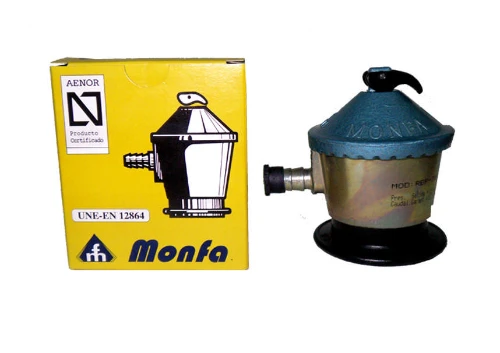 MANOREDUCTOR MONFA (REGULADOR) GAS BUTANO DOMESTICO 30 GR