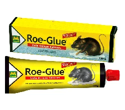 MASSO RATICIDA ROE-GLUE COLA ADHESIVA RATAS TUBO 135 GR