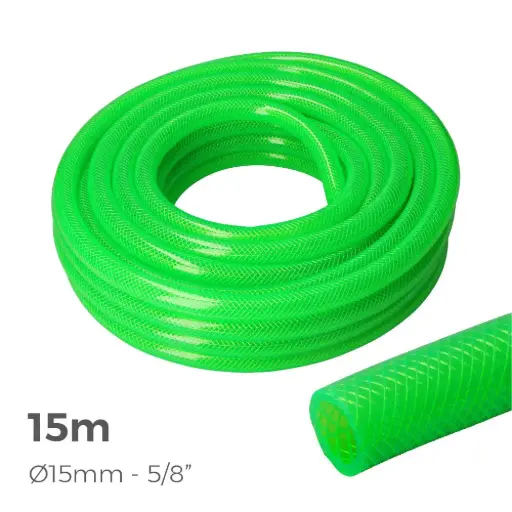 MANGUERA DE JARDIN ESTANDAR 15 m (5/8" 15 mm)